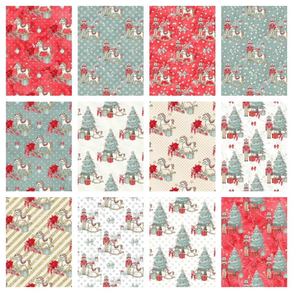 Elegant Nutcracker Volume #1 Fabric Collection - 1 Yard Bundle