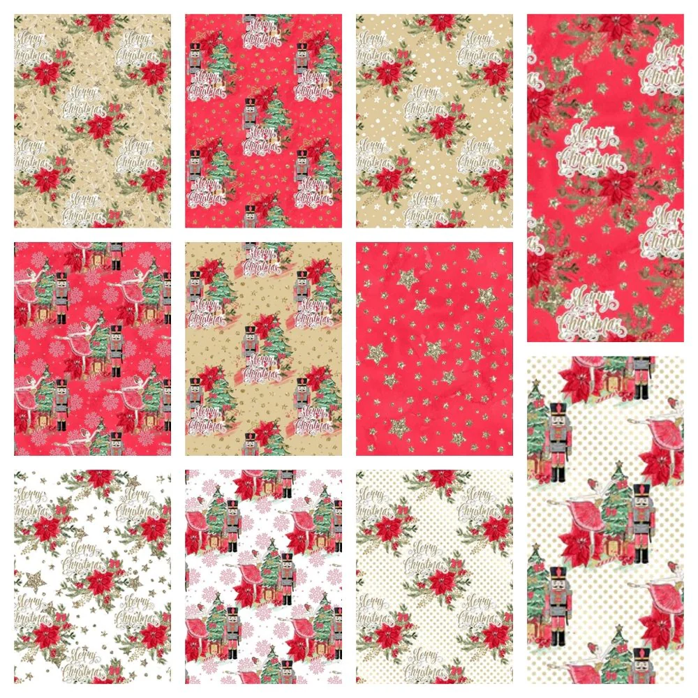 Elegant Nutcracker Volume #2 Fabric Collection - 1 Yard Bundle