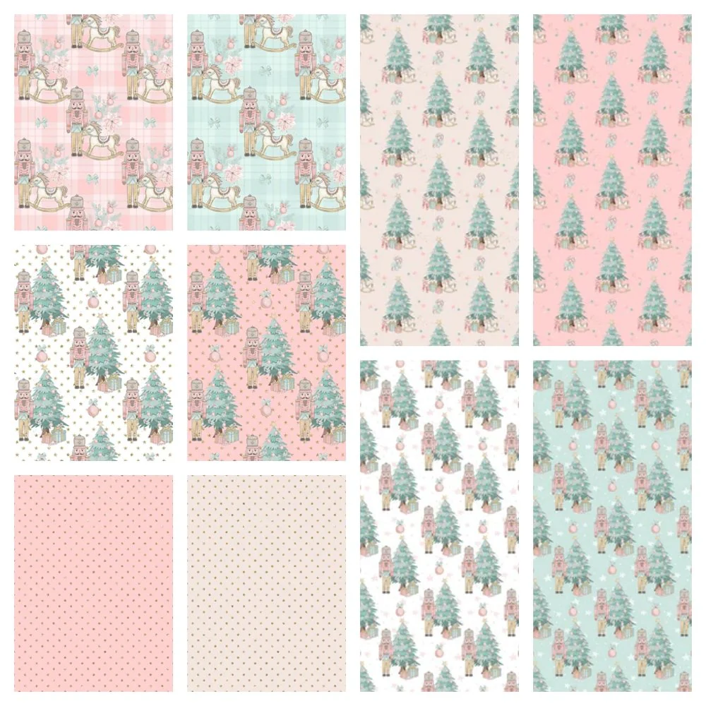 Elegant Nutcracker Volume 3 Fat Quarter Bundle - 10 Pieces