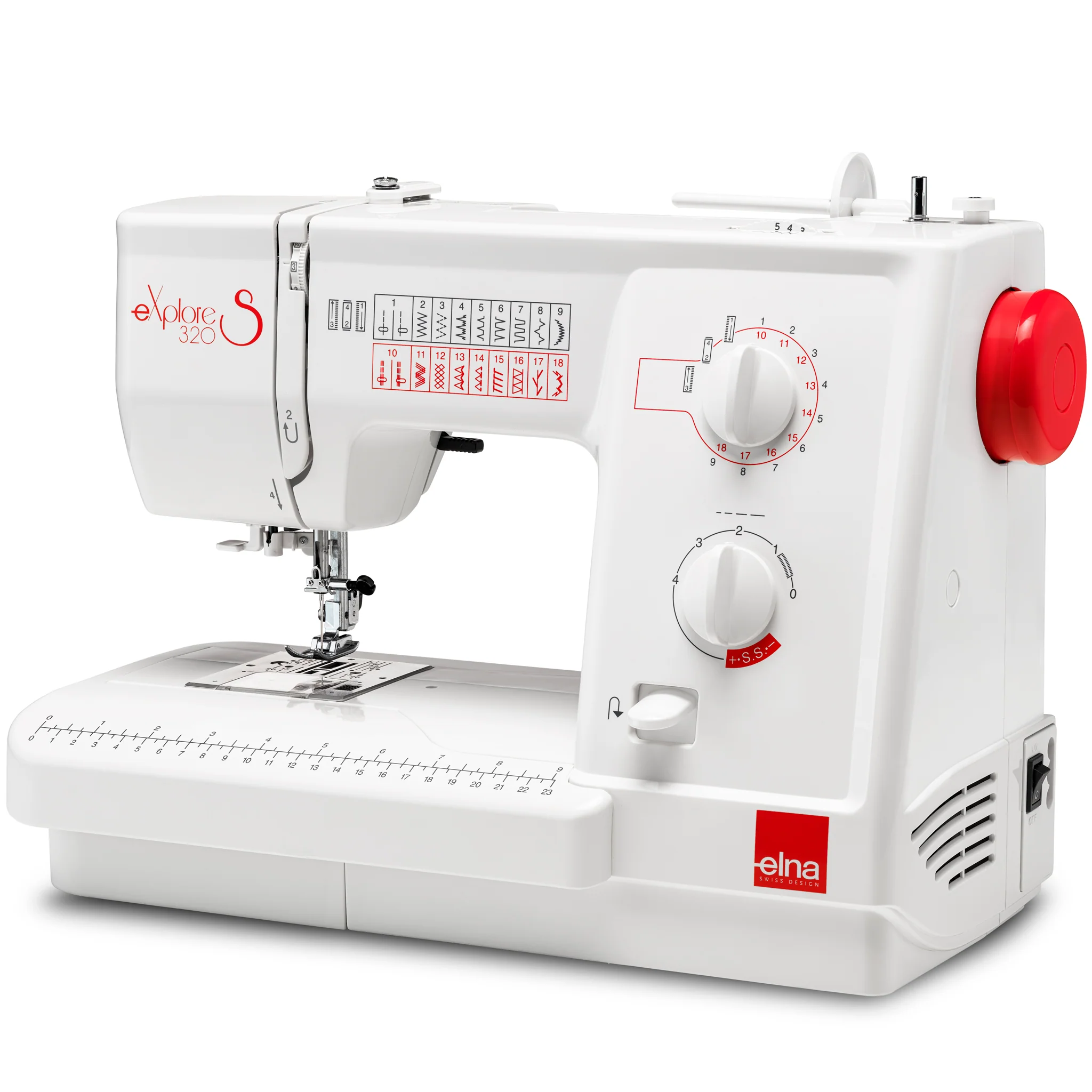 Elna eXplore 320S Mechanical Sewing Machine - Image 3