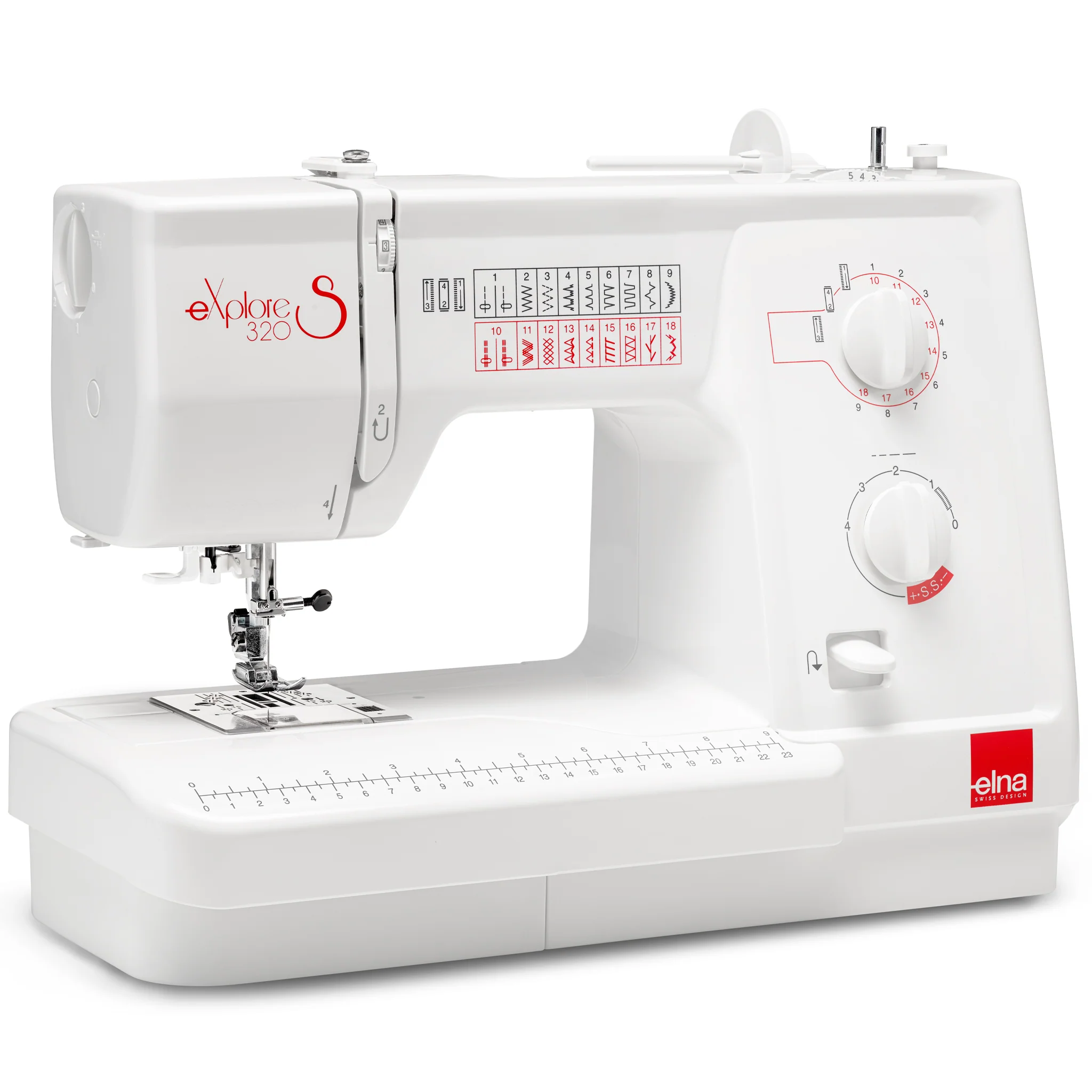 Elna eXplore 320S Mechanical Sewing Machine - Image 5