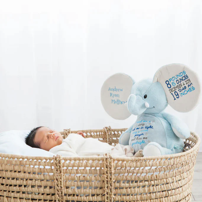 Embroider Buddy - Blue Elliott Elephant - Image 4