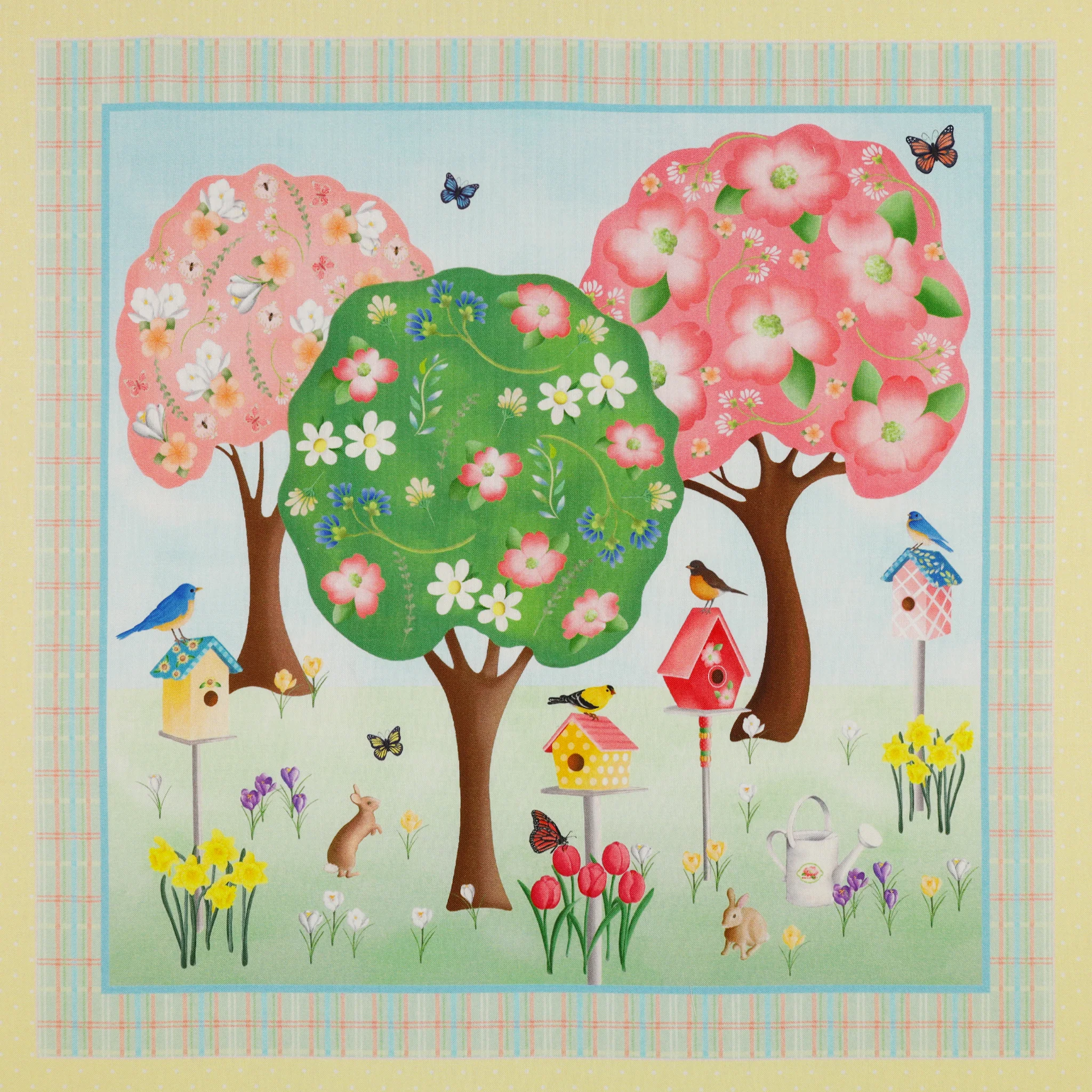 Enchanted Spring Fabric Collection - Enchanted Spring Panel - Image 2