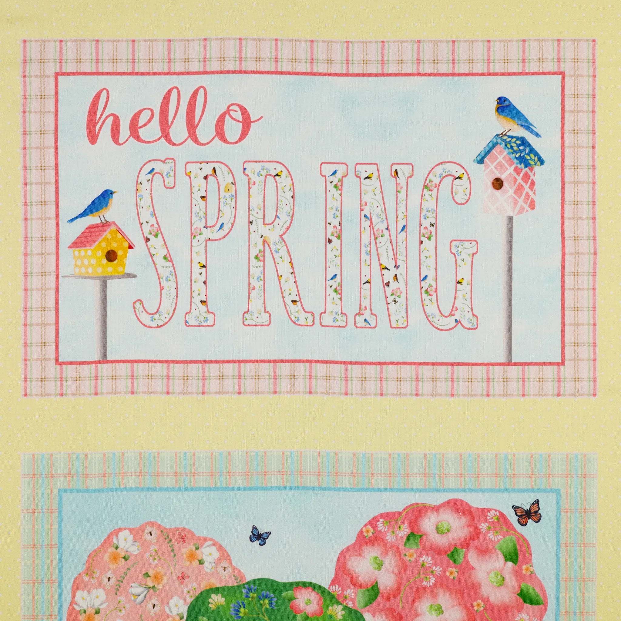 Enchanted Spring Fabric Collection - Enchanted Spring Panel - Image 3