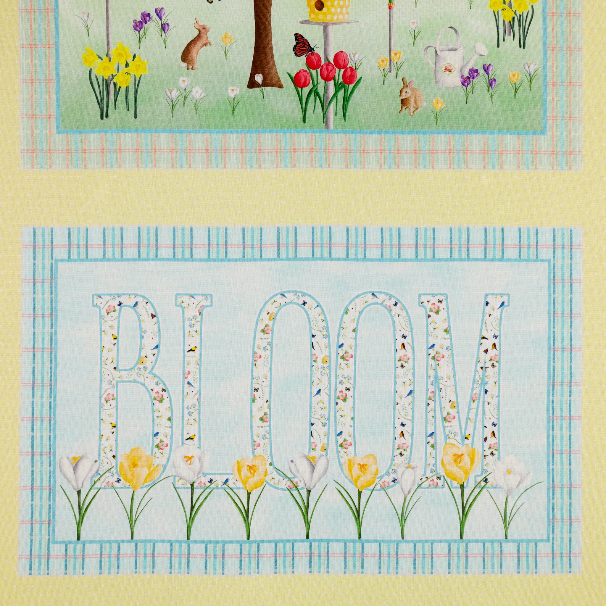 Enchanted Spring Fabric Collection - Enchanted Spring Panel - Image 4