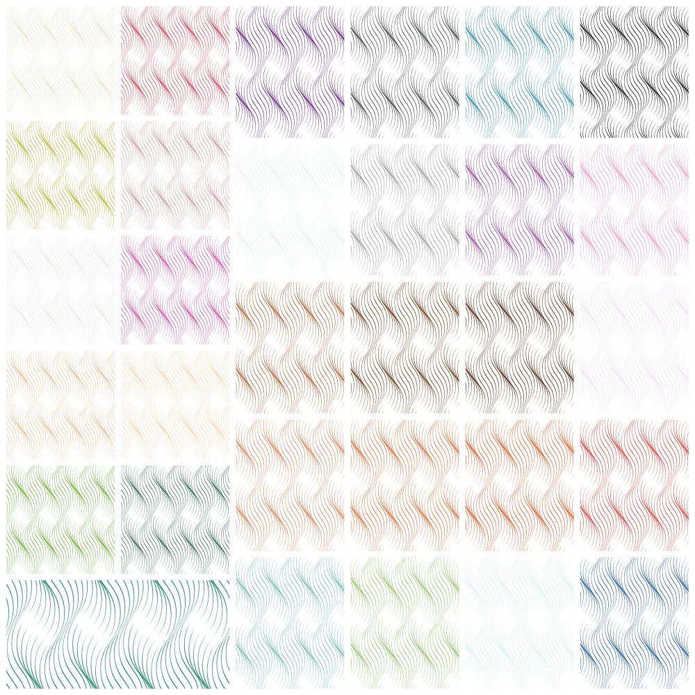 Endless Waves Basics Fat Quarter Bundle - 32 Pieces