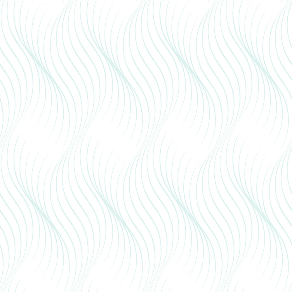 Endless Waves Fabric - Iceberg