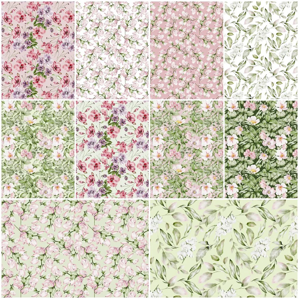 English Garden Fat Quarter Bundle - 10 Pieces