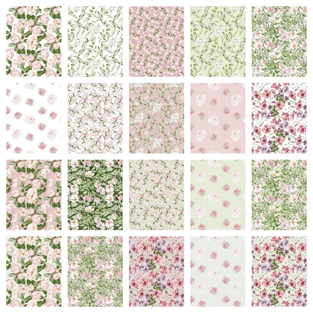 English Garden Fat Quarter Bundle - 20 Pieces