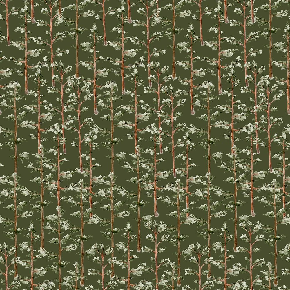 Evergreen Forest Fabric - Green