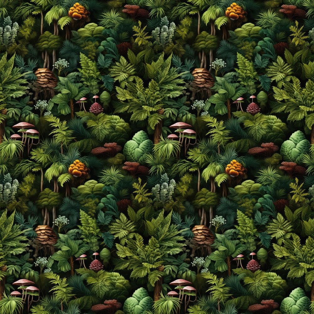 Exotic Dense Jungle Fabric