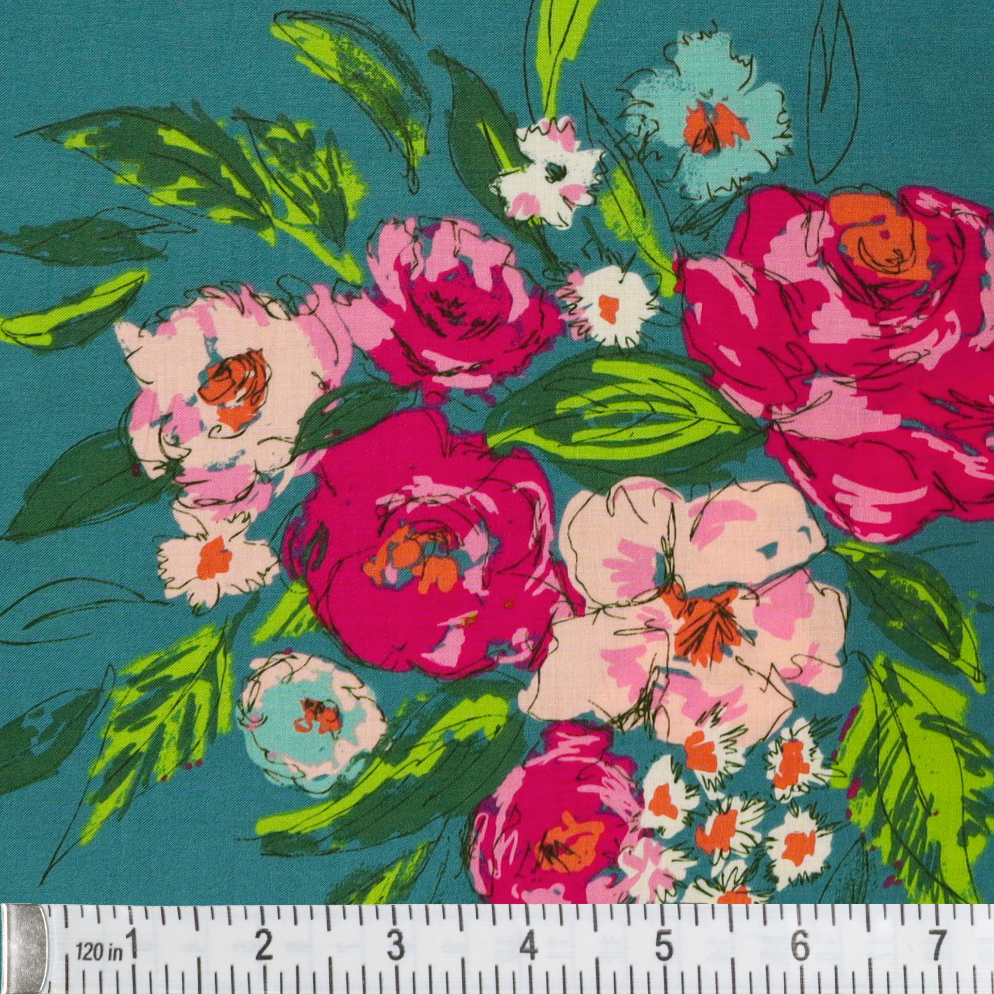 Extempore Gala Fabric in Rayon - Image 2