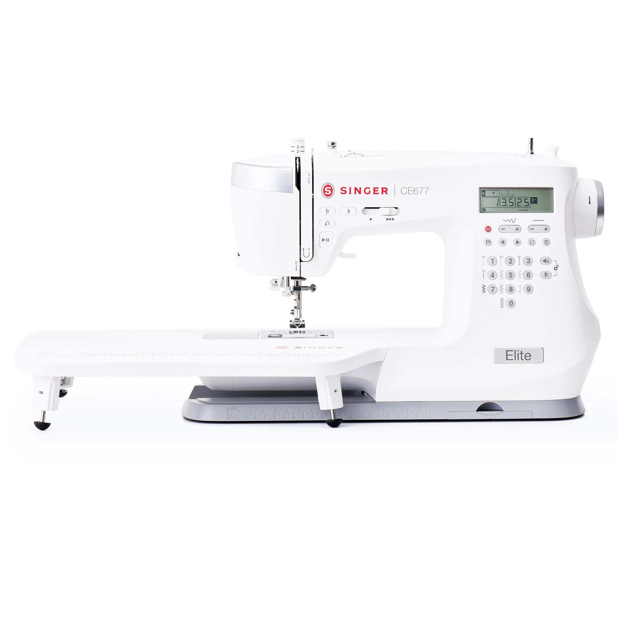 Factory Serviced Singer CE677 Elite Computerized Sewing Machine - Image 3