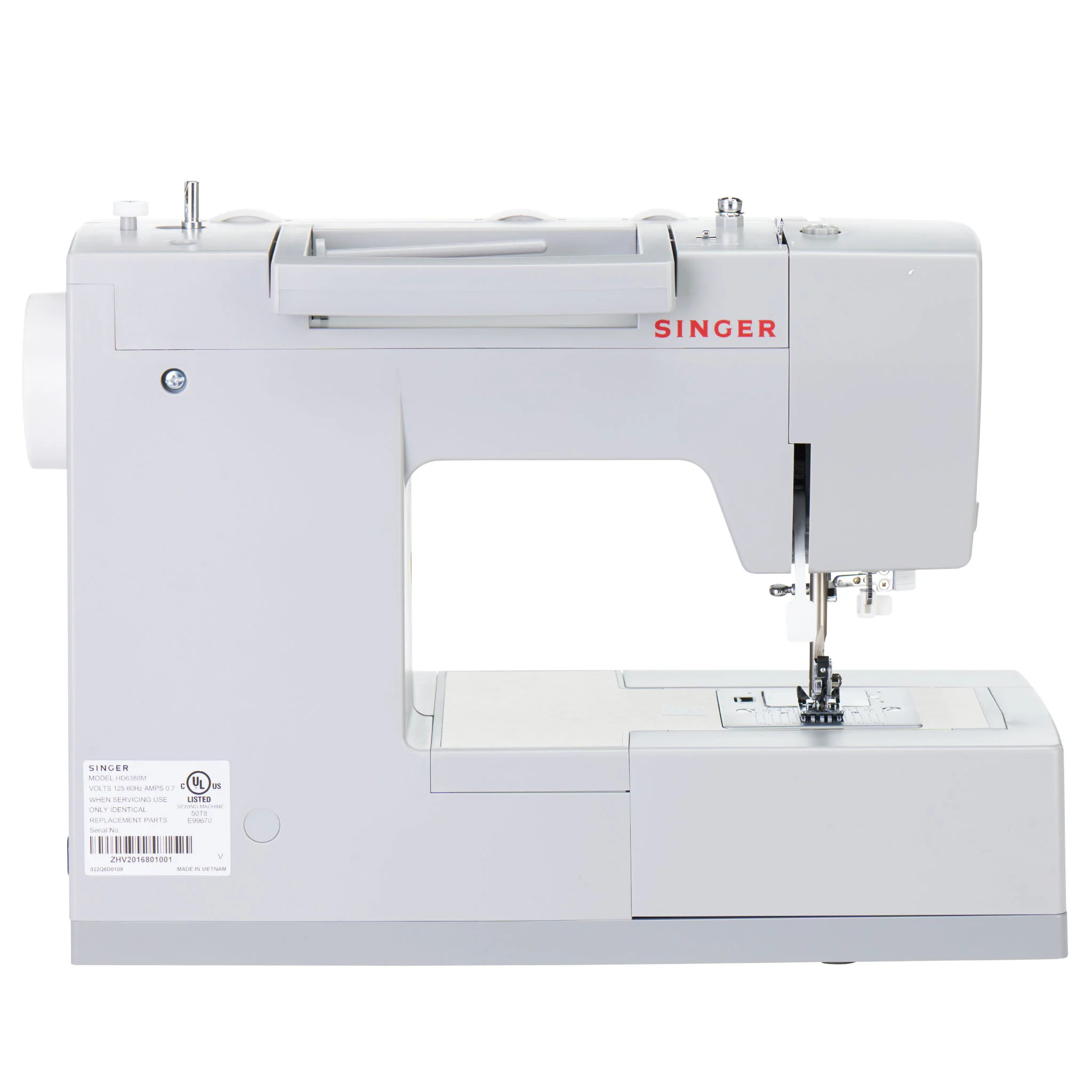 Factory Serviced Singer Heavy Duty 6380 Mechanical Sewing Machine - Image 4