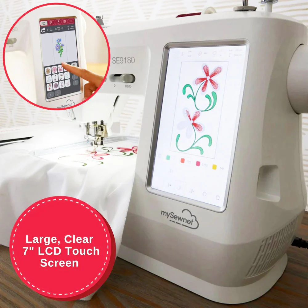 Factory Serviced Singer SE9180 Sewing & Embroidery Machine - Image 11