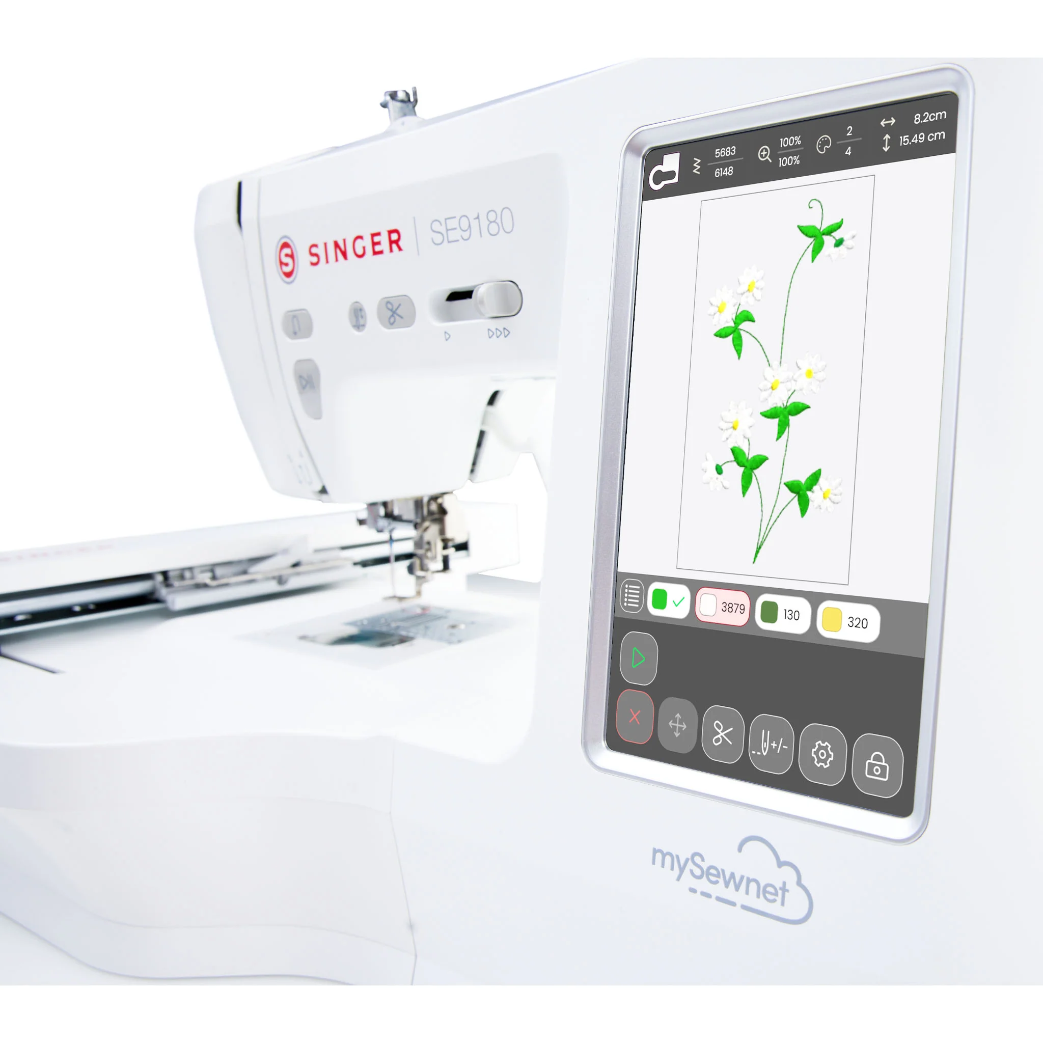 Factory Serviced Singer SE9180 Sewing & Embroidery Machine - Image 8