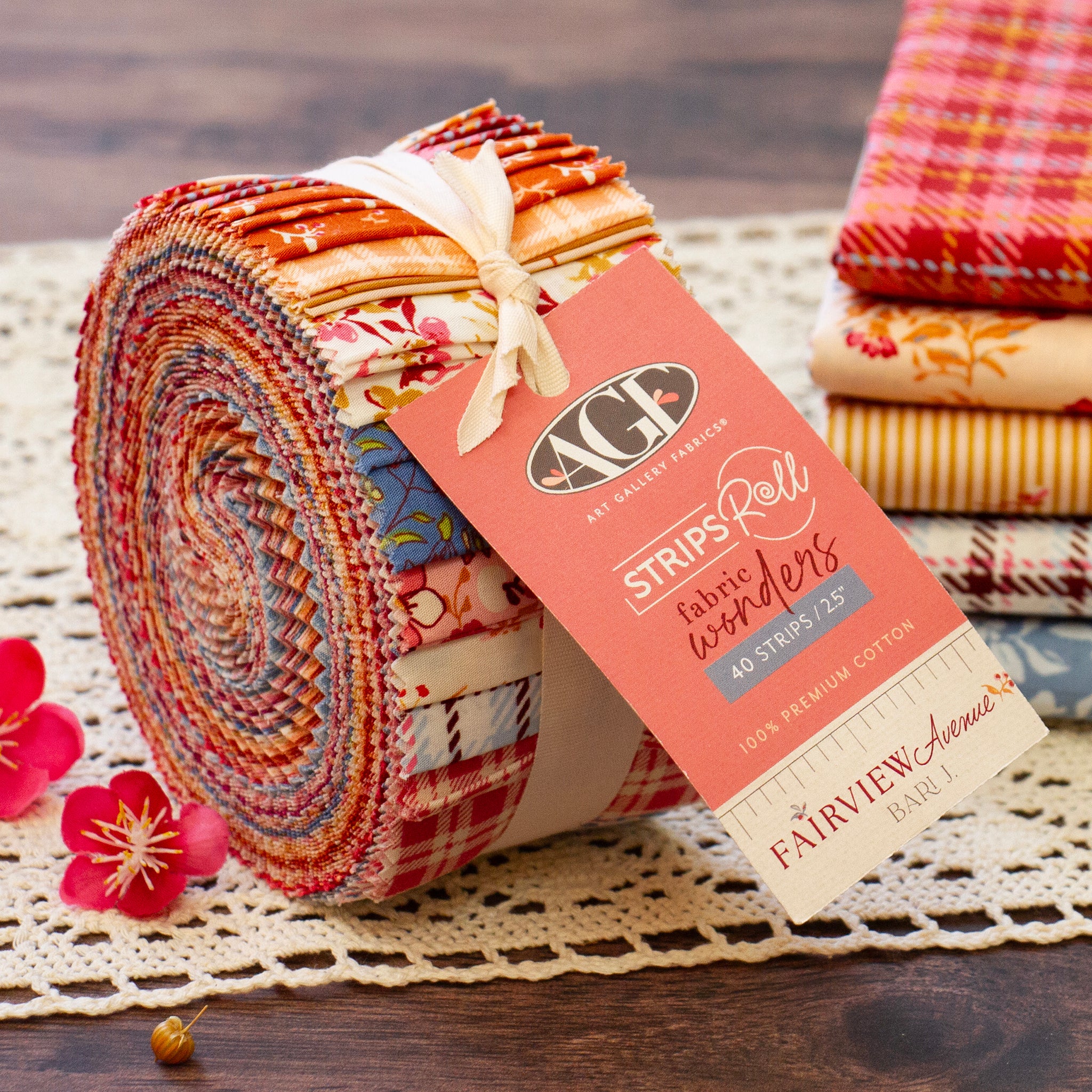 Fairview Avenue Fabric Roll (40pc)