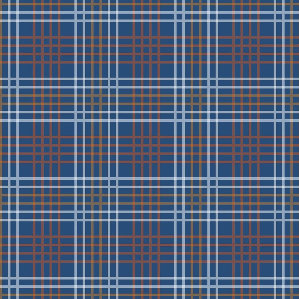 Fall Plaid Pattern #1 Fabric