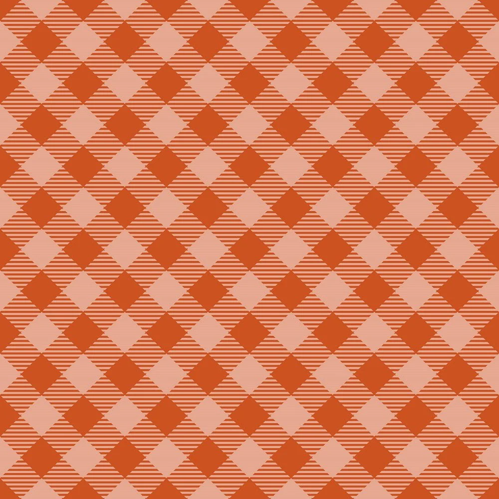 Fall Plaid Pattern #2 Fabric
