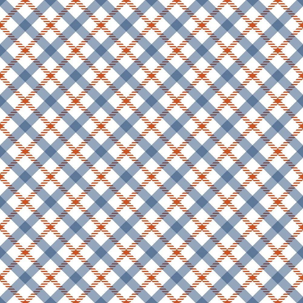 Fall Plaid Pattern #4 Fabric