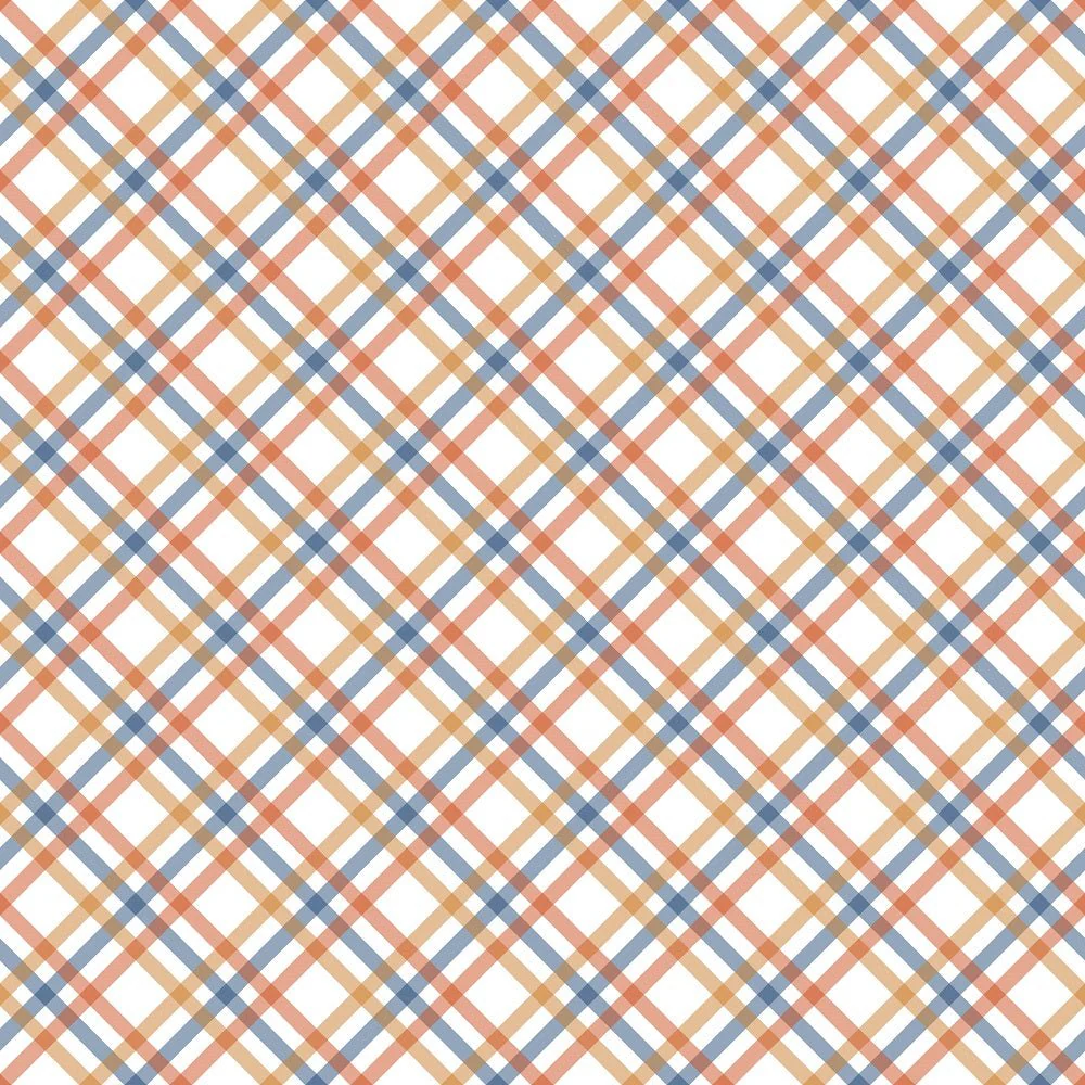 Fall Plaid Pattern #7 Fabric
