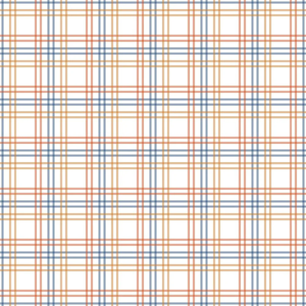 Fall Plaid Pattern #9 Fabric