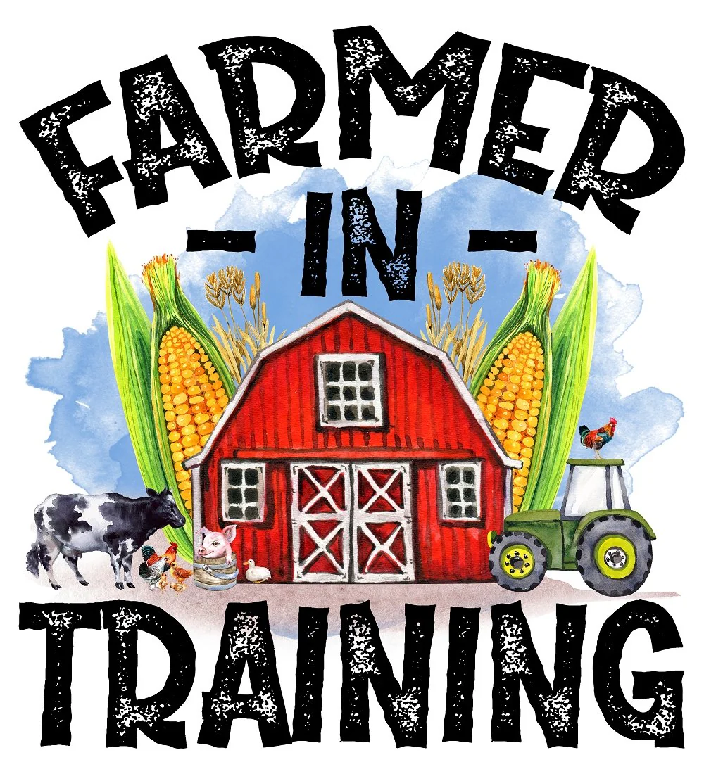 Farmer in Training Fabric Panel