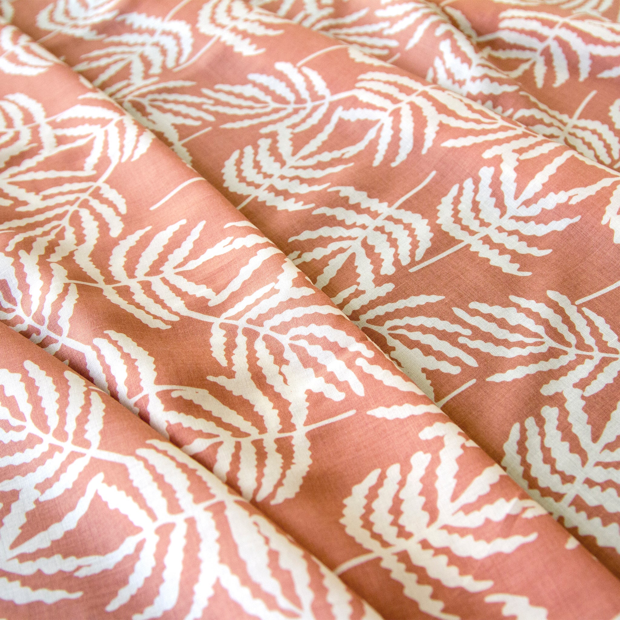 Ferngully Cinnamon Fabric in Rayon - Image 5