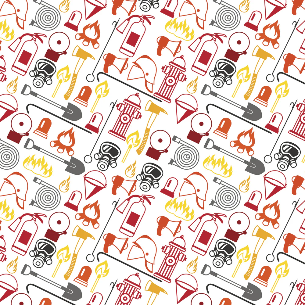 Fire Protection Equipment Fabric - White