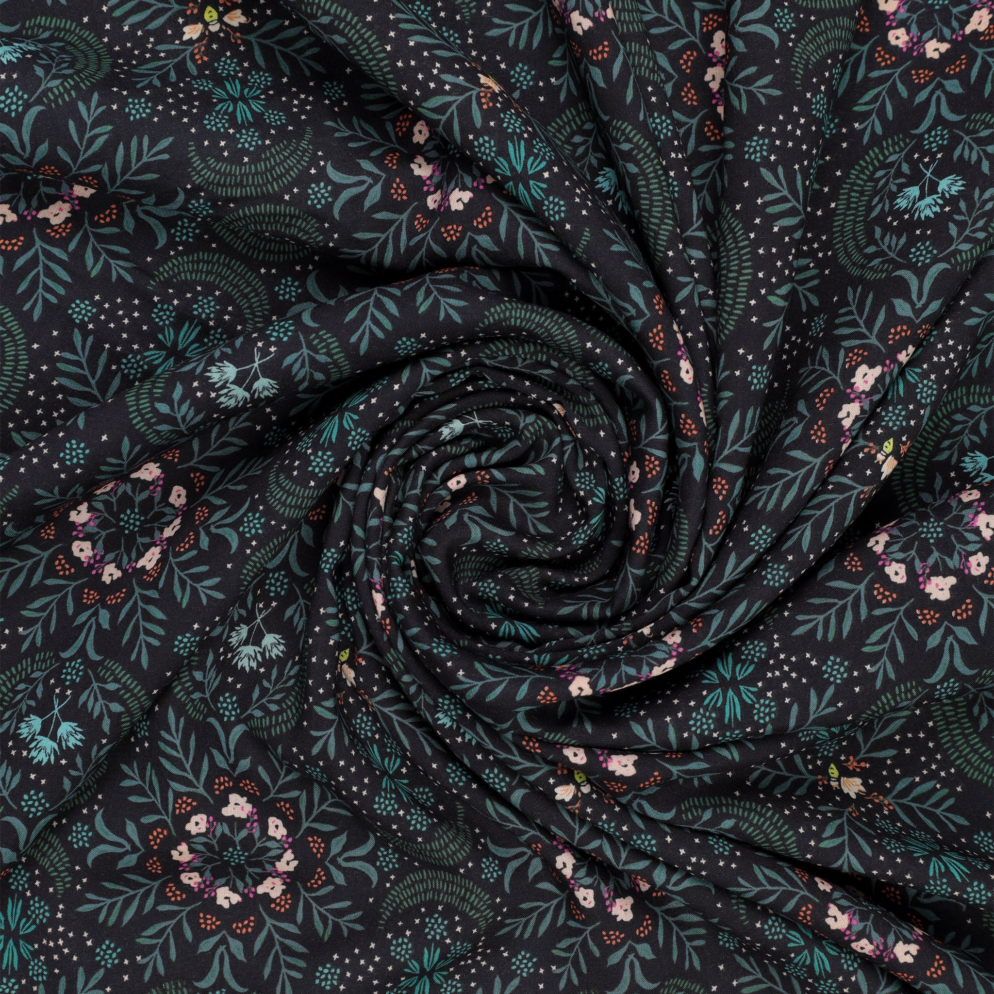 Firefly Nightfall Fabric in Rayon - Image 3
