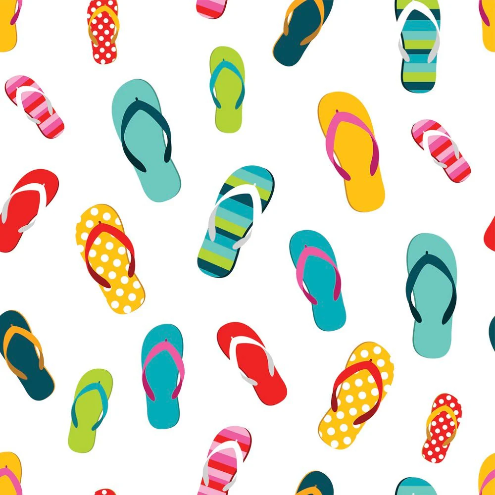 Flip Flops Variation #1 Fabric