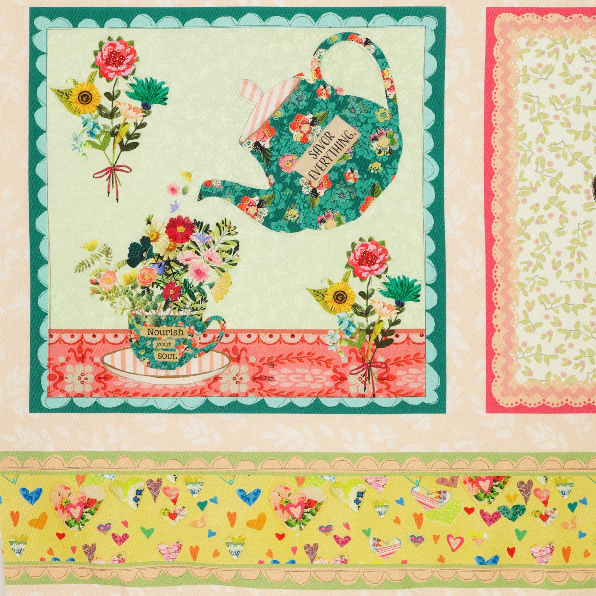 Follow Your Joy Fabric Collection - Follow Your Joy Panel Multi - Image 6
