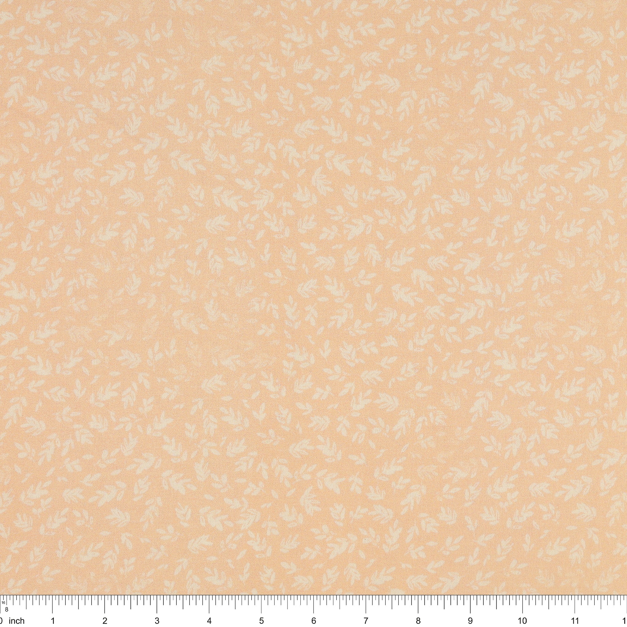 Follow Your Joy Fabric Collection - Leafy Sprig Light Peach - Image 3