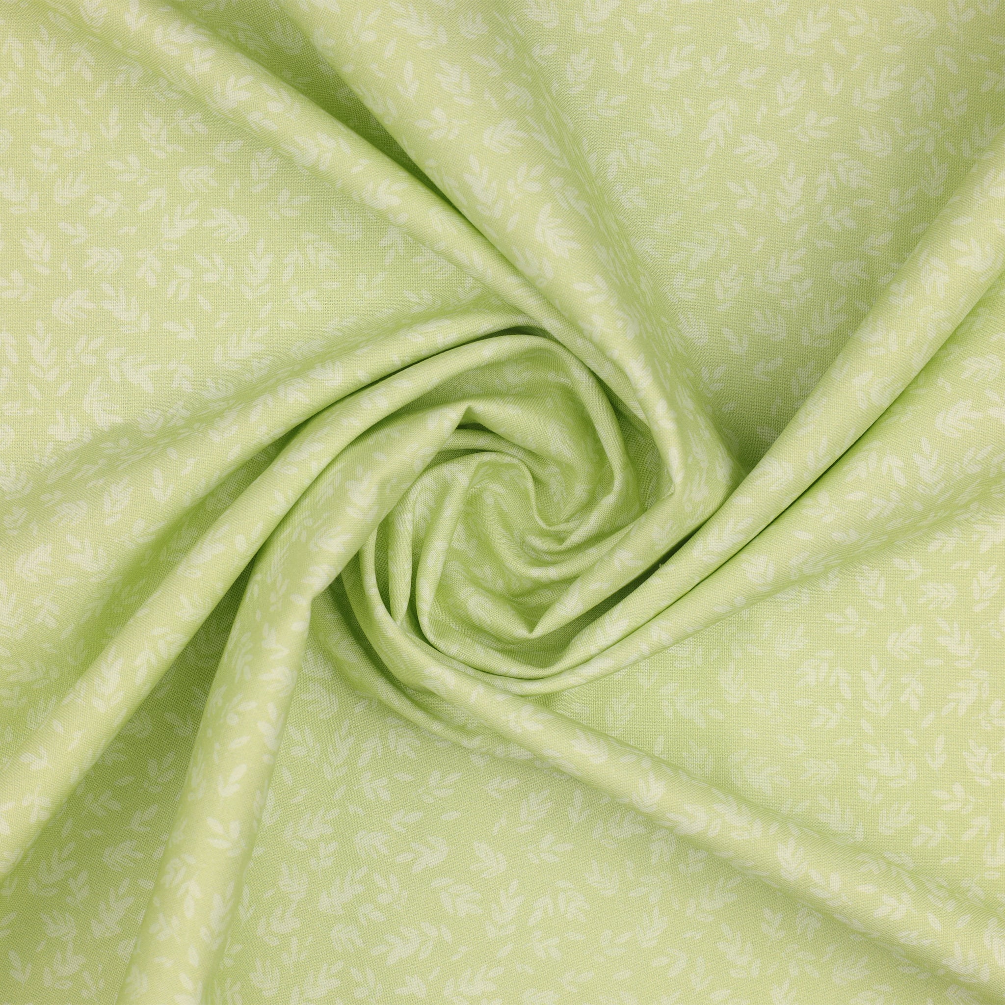 Follow Your Joy Fabric Collection - Leafy Sprig Light Sage - Image 2