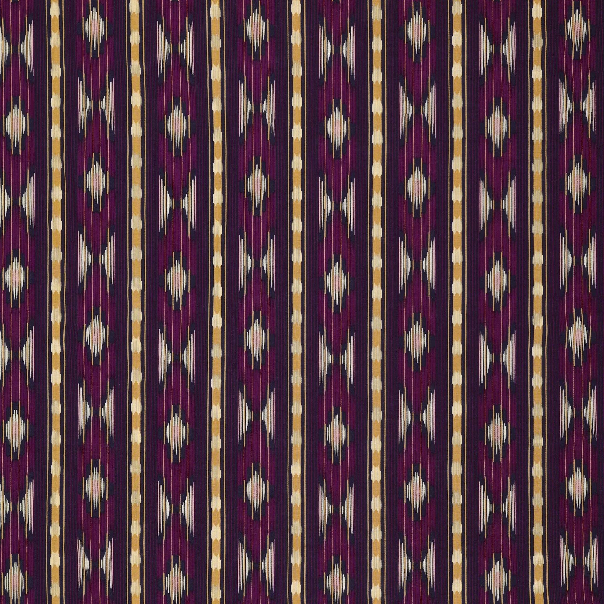 Found Paths Wine Fabric in Rayon