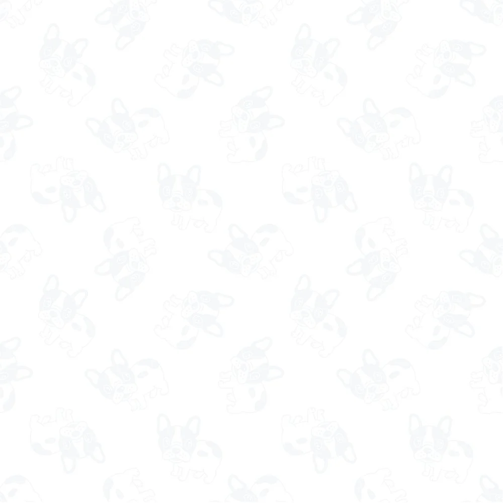 French Bulldogs Tone on Tone Fabric