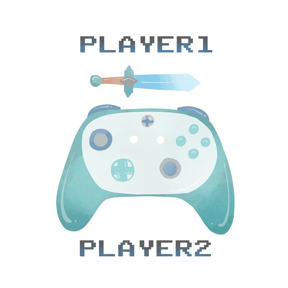 Gamer Scene #4 Fabric Panel