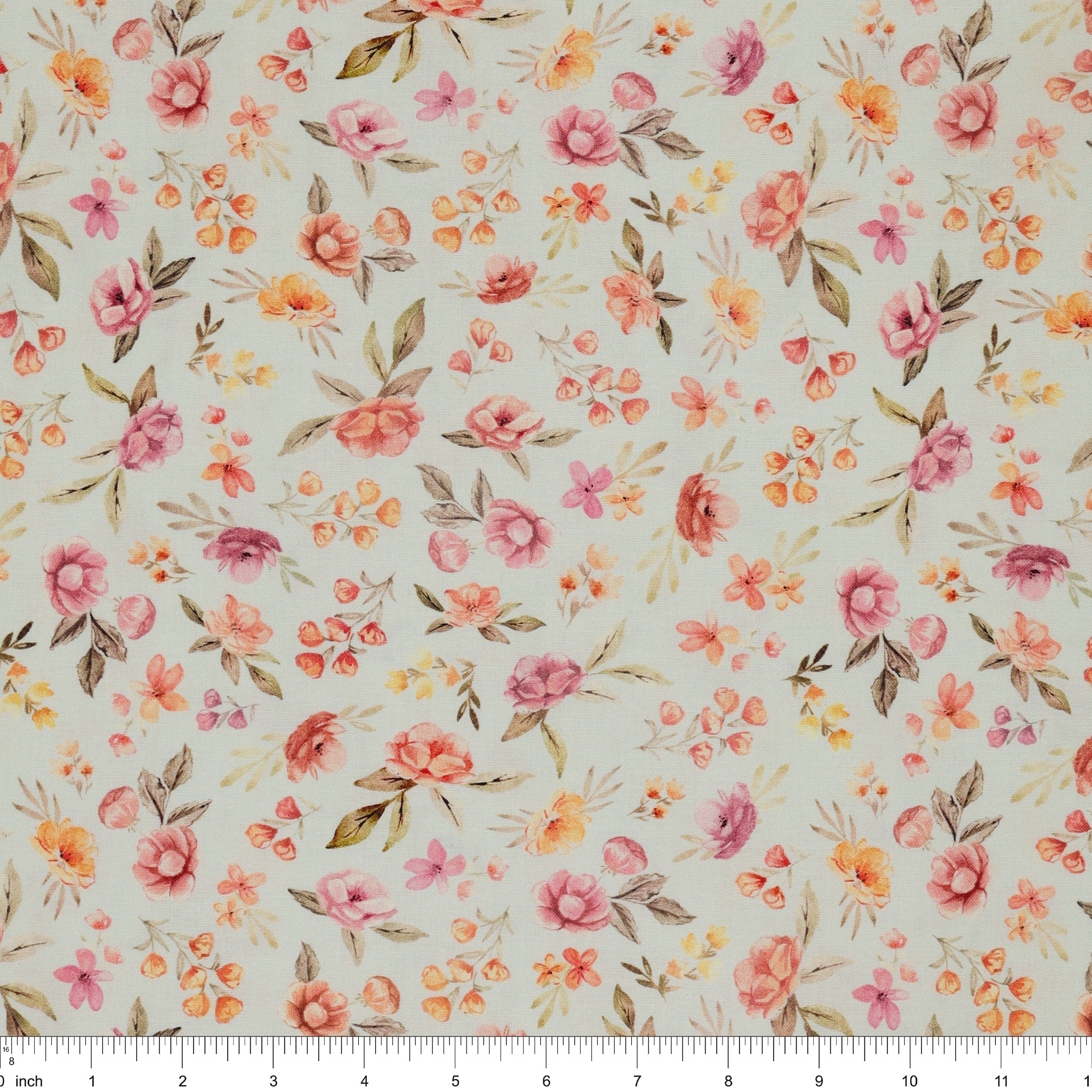Garden of Affection Fabric Collection - Affection Toss Pale Blue - Image 3