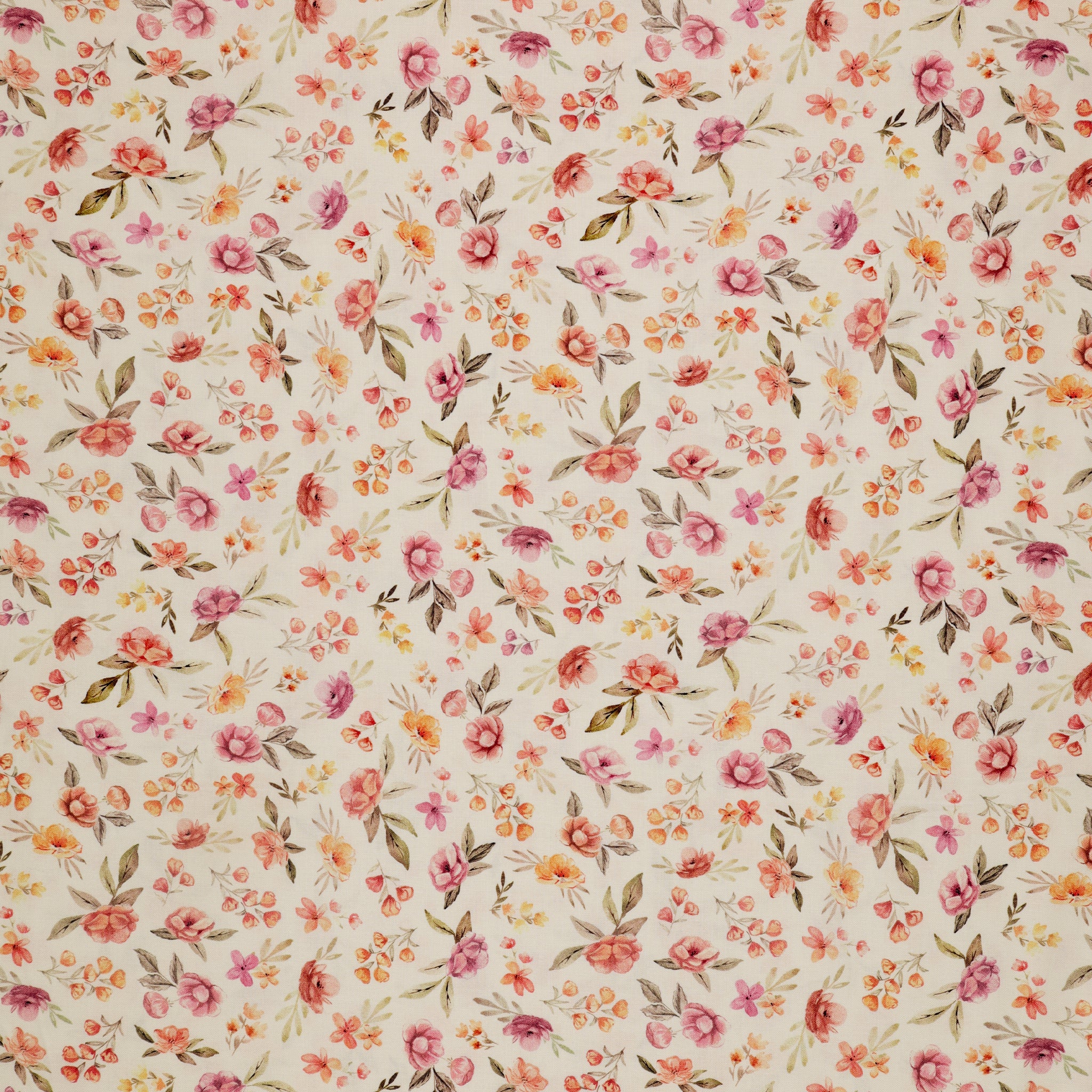 Garden of Affection Fabric Collection - Affection Toss White