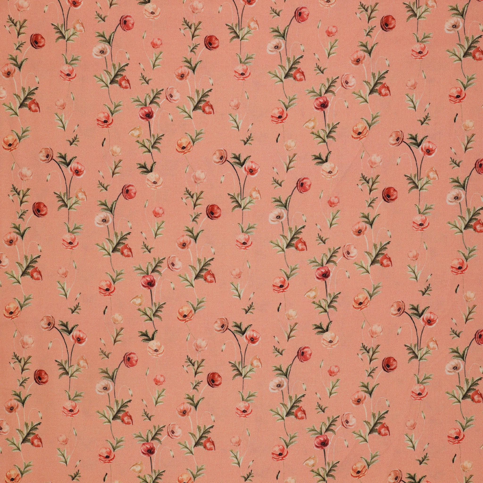 Garden of Affection Fabric Collection - Arbor Rose Medium Peach