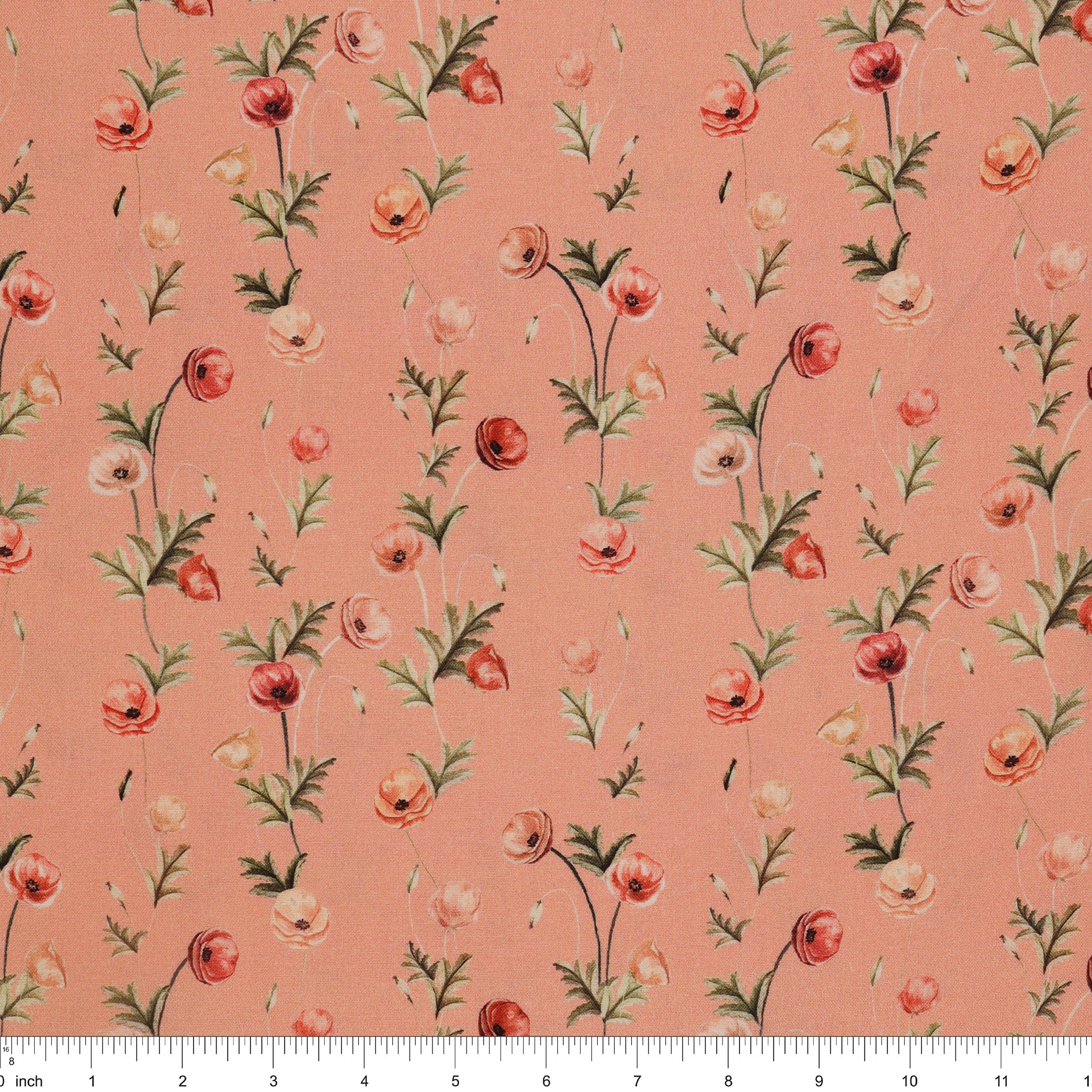Garden of Affection Fabric Collection - Arbor Rose Medium Peach - Image 3
