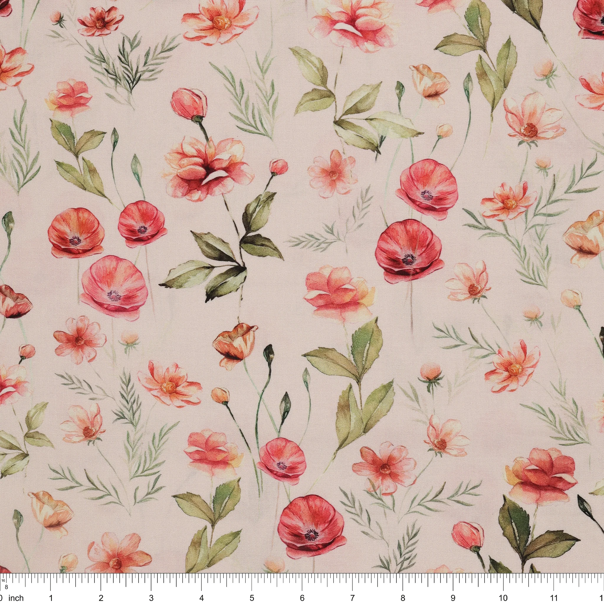 Garden of Affection Fabric Collection - Garden of Affection Pale Rose - Image 3