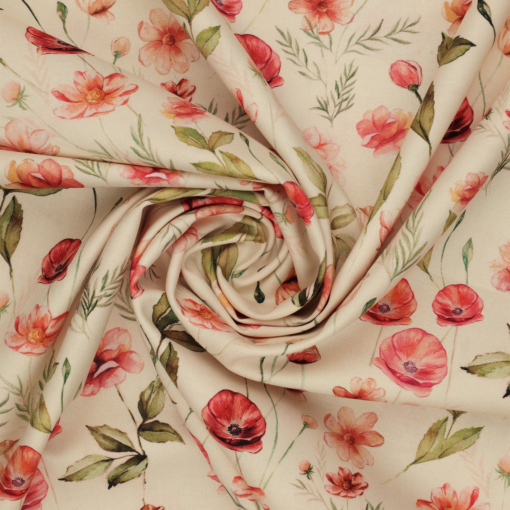 Garden of Affection Fabric Collection - Garden of Affection Vanilla - Image 2