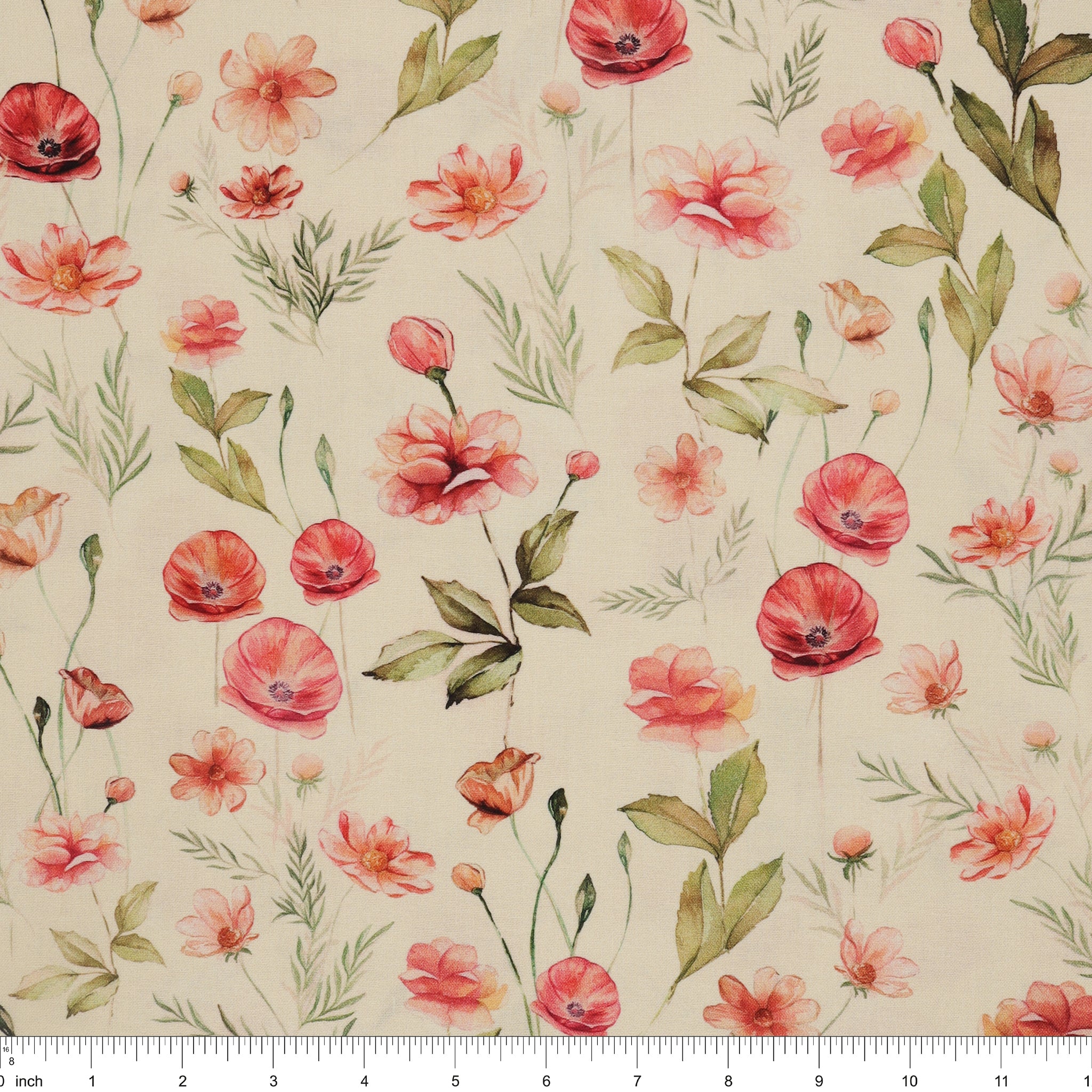 Garden of Affection Fabric Collection - Garden of Affection Vanilla - Image 3