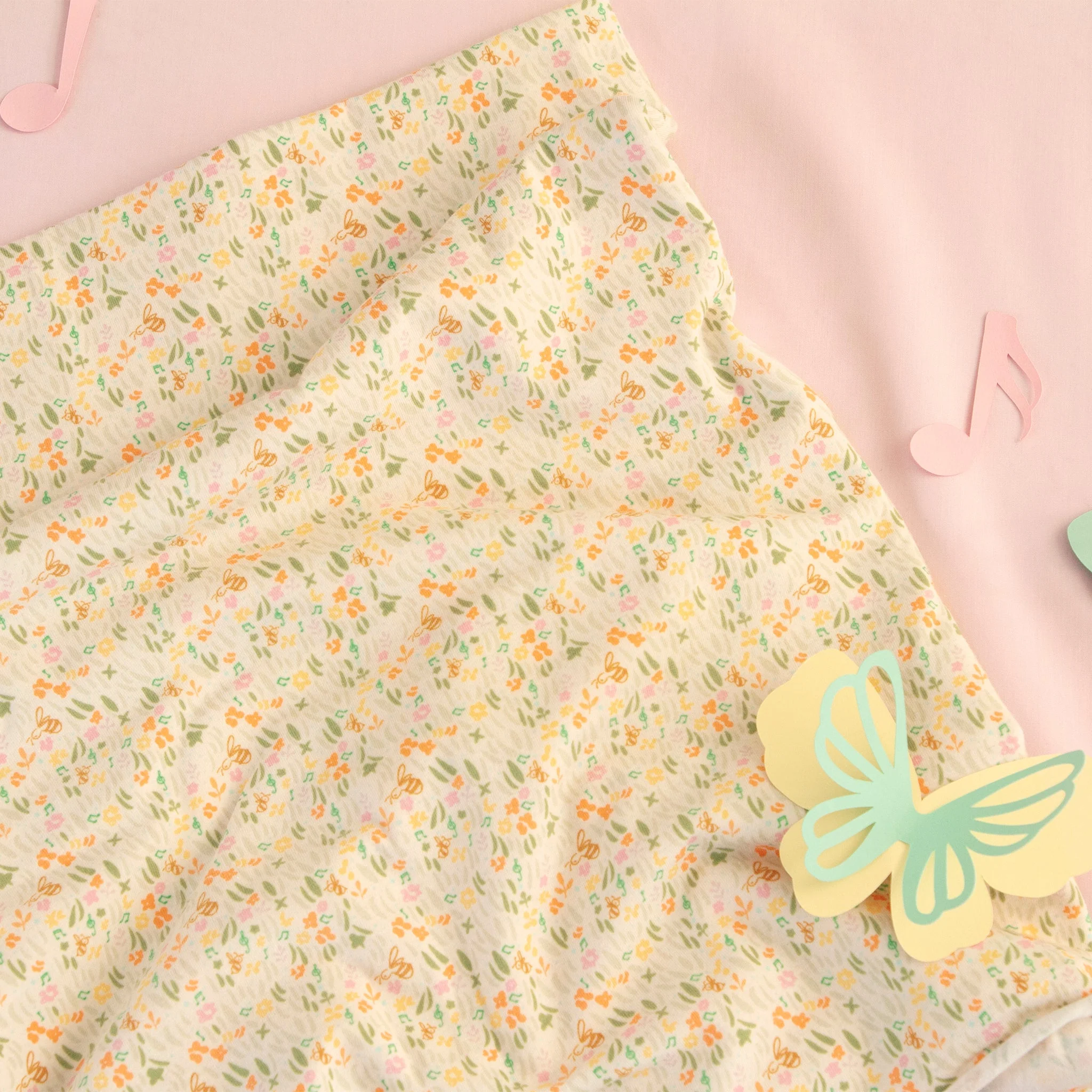 Gardenland Shine Fabric in Knit - Image 2