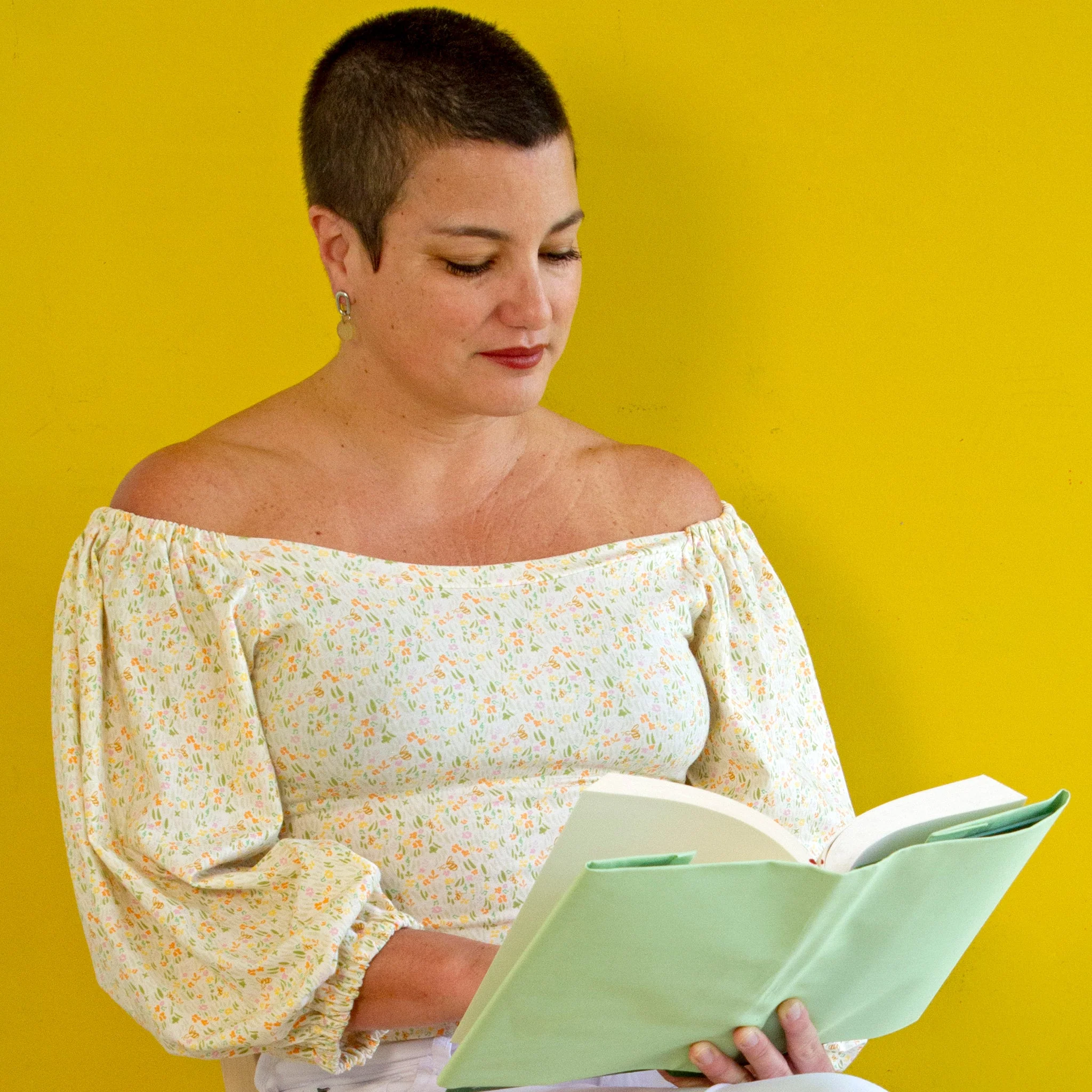 Gardenland Shine Fabric in Knit - Image 6