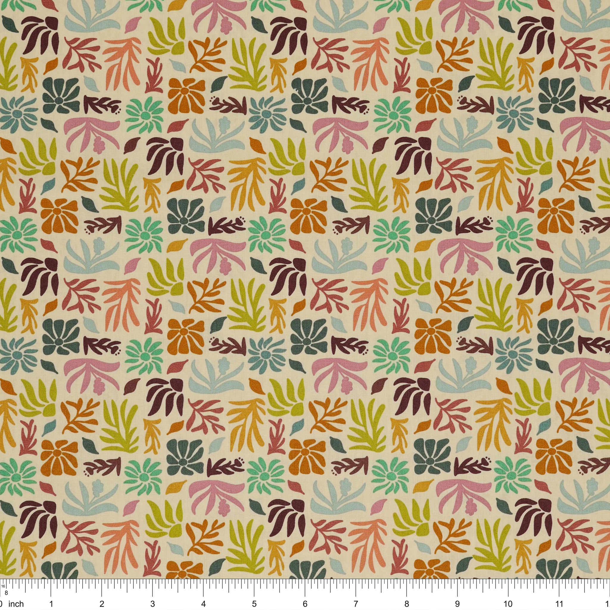 GeoBloom Fabric Collection - Botanical Tiles - Image 3