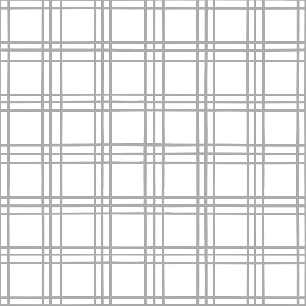 Geometric Plaid Fabric - Dusty Gray