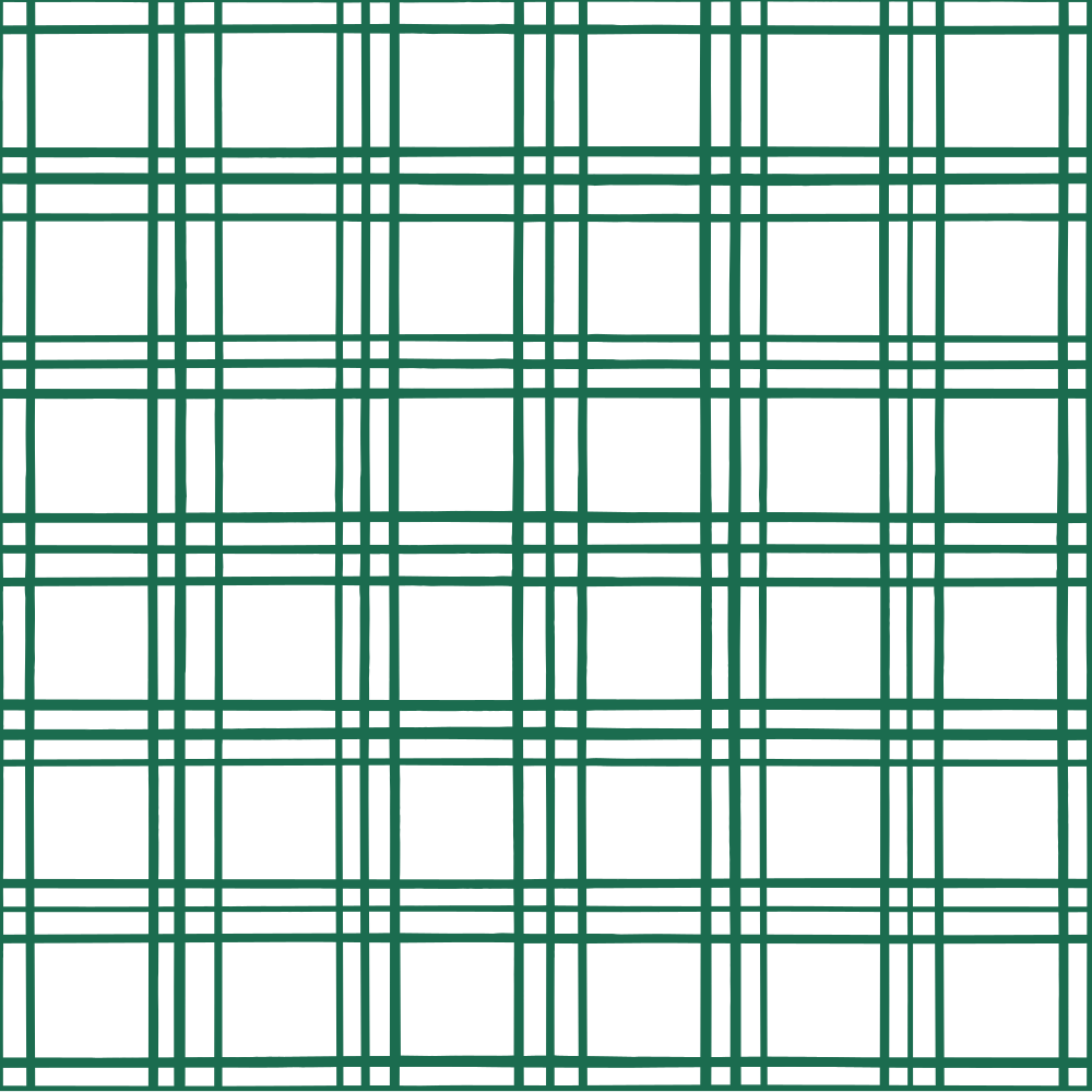 Geometric Plaid Fabric - Hunter Green