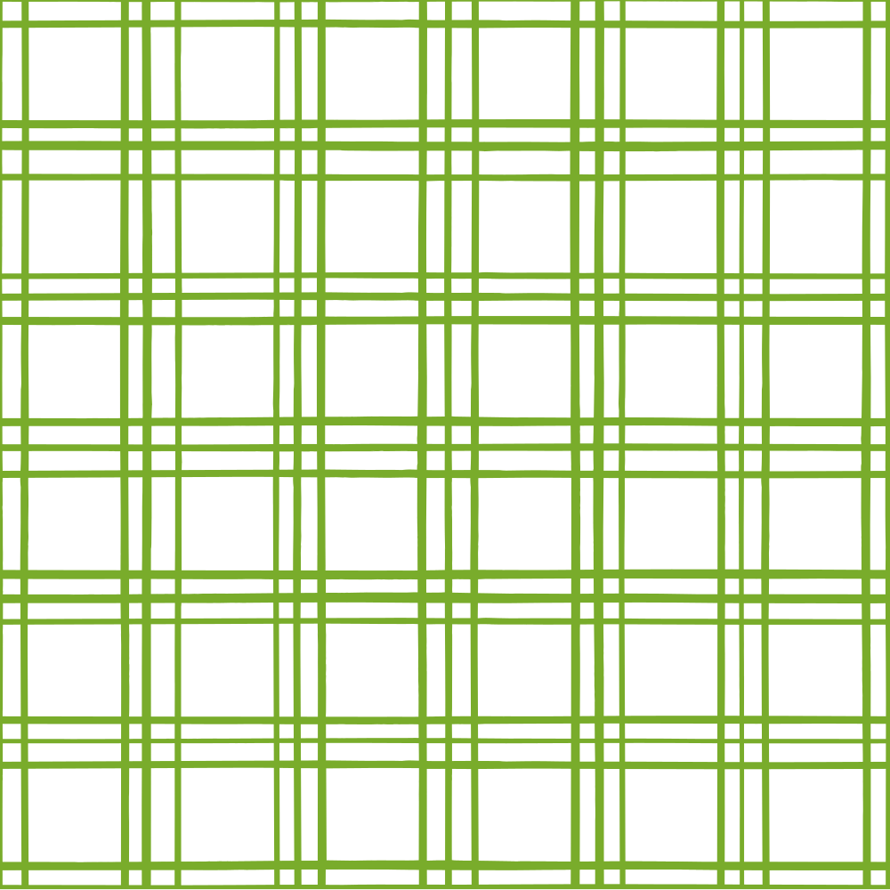 Geometric Plaid Fabric - Spring Green